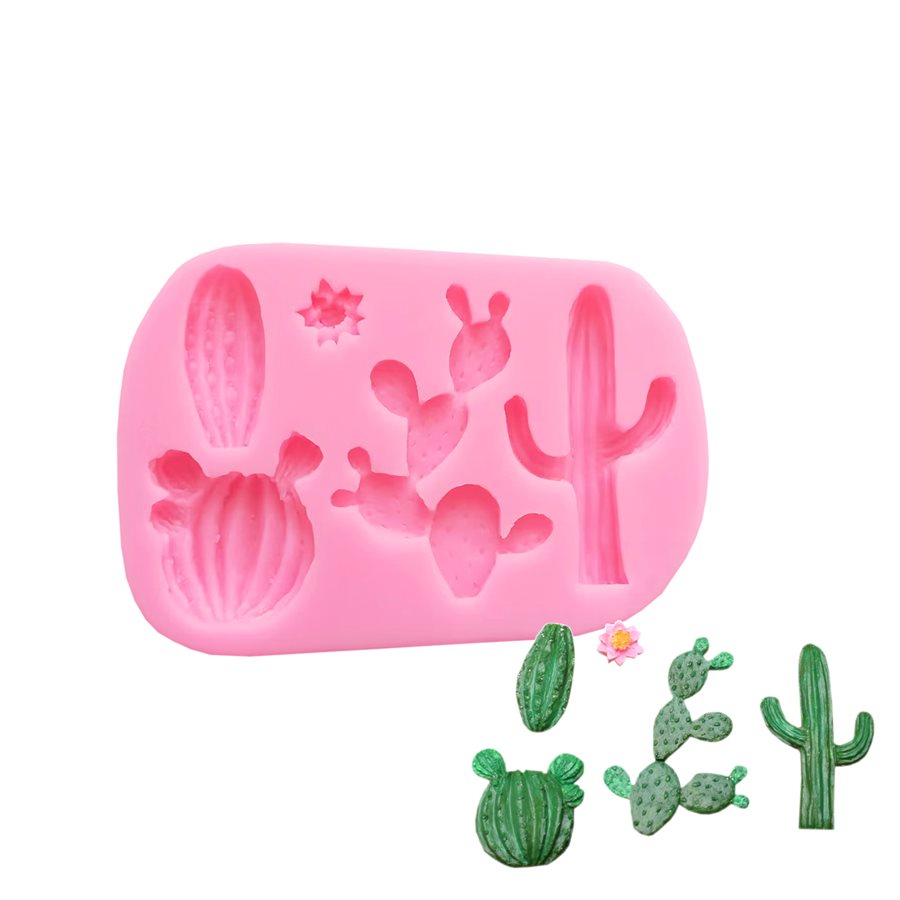 Potted Cactus Silicone Mold | Country Kitchen SweetArt