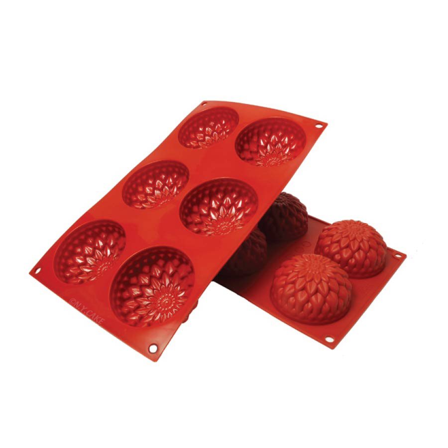 Dahlia Silicone Baking Mold 3 9 Ounce